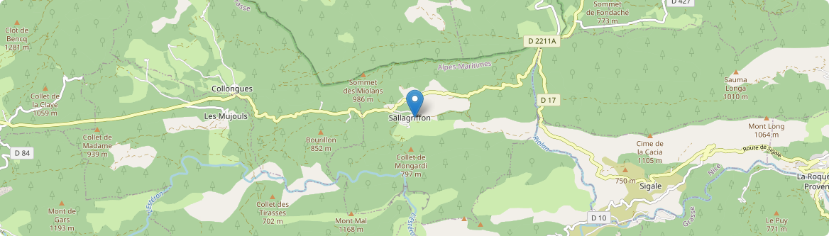 Sallagriffon - Carte