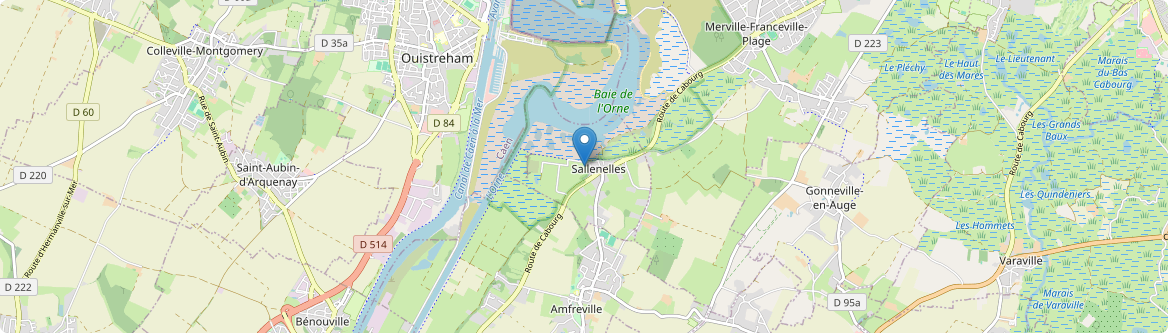 Sallenelles - Carte
