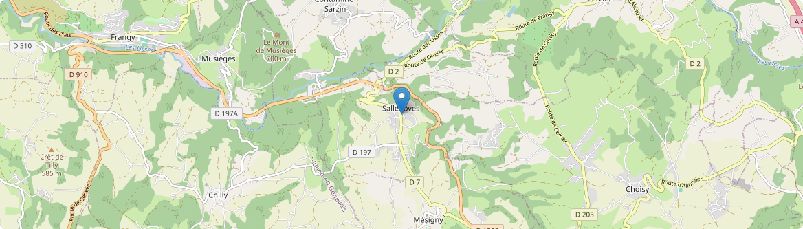 Sallenôves - Carte