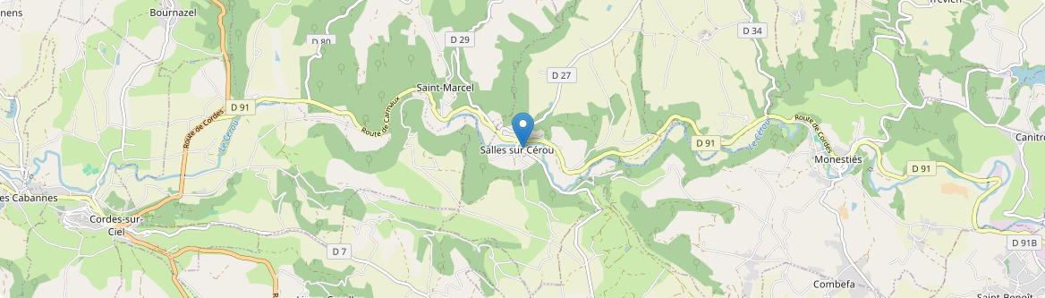Salles - Carte