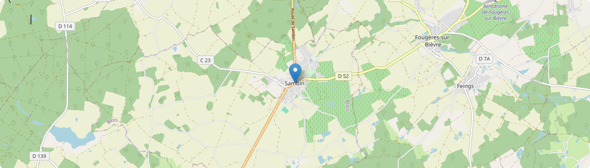 Sambin - Carte