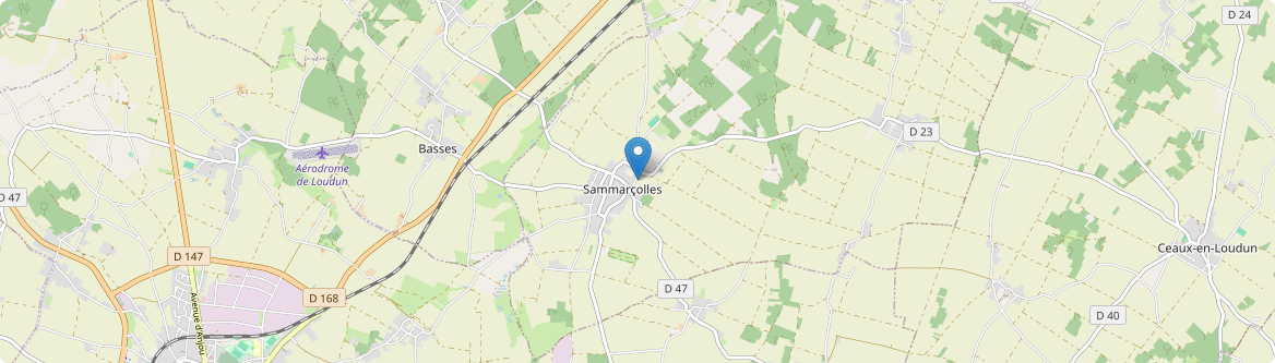 Sammarçolles - Carte