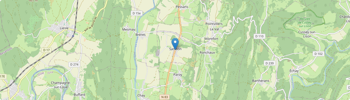 Samson - Carte