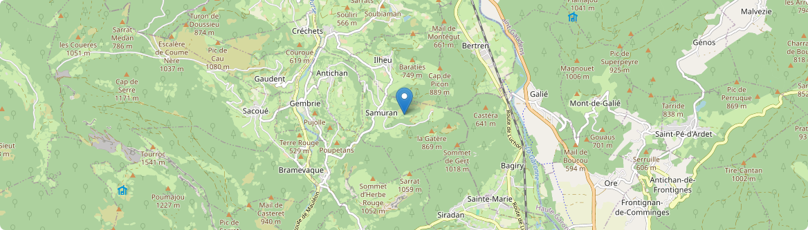 Samuran - Carte