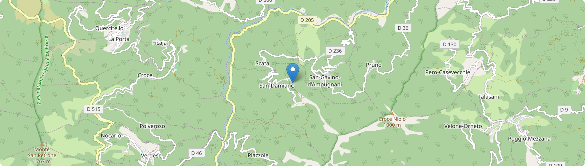 San-Damiano - Carte
