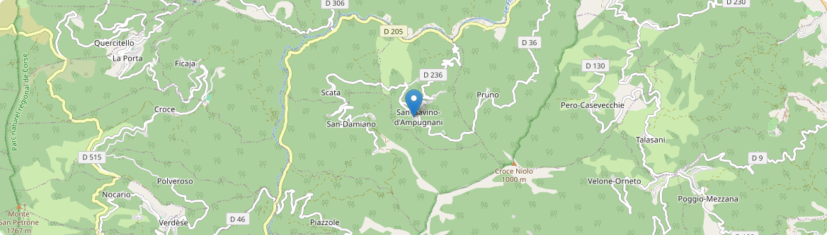 San-Gavino-d'Ampugnani - Carte