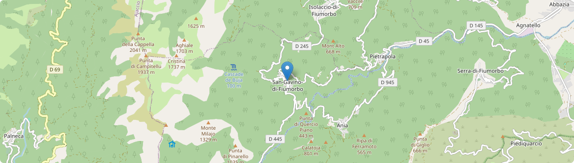 San-Gavino-di-Fiumorbo - Carte