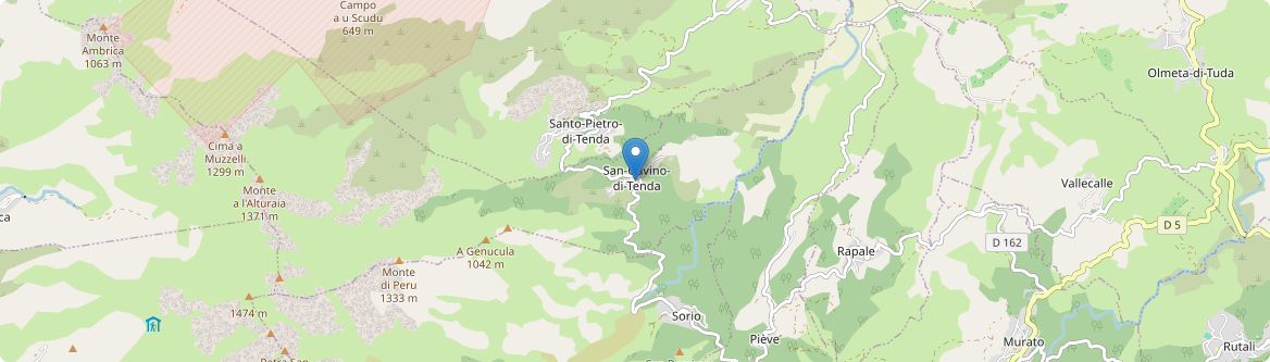 San-Gavino-di-Tenda - Carte