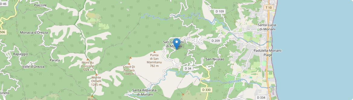 San-Giovanni-di-Moriani - Carte