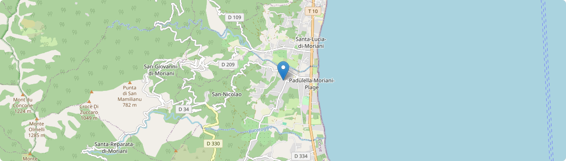 San-Nicolao - Carte