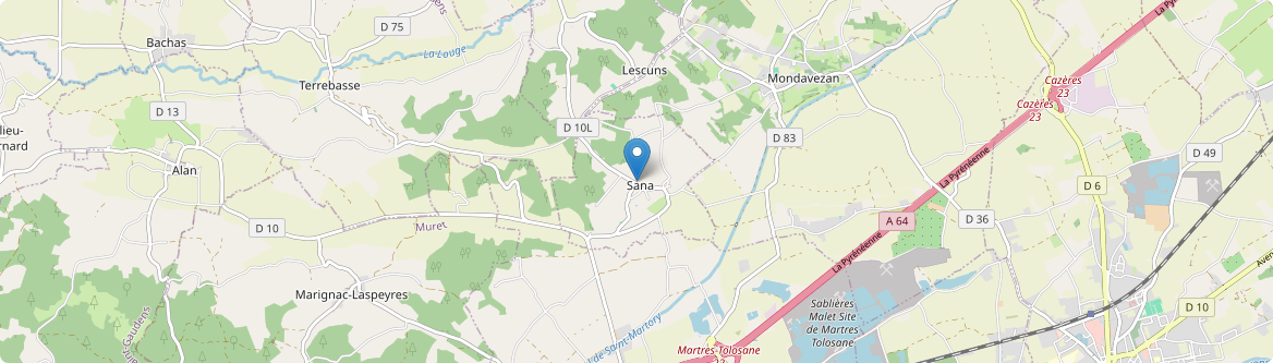Sana - Carte