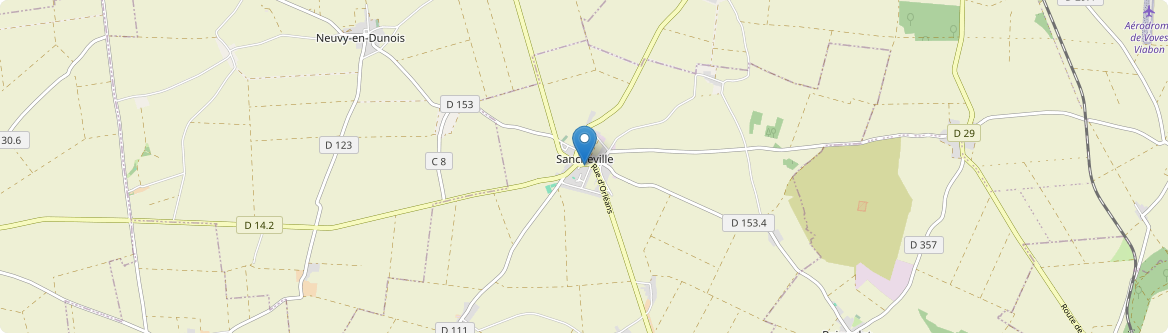 Sancheville - Carte