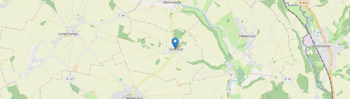 Sancourt - Carte