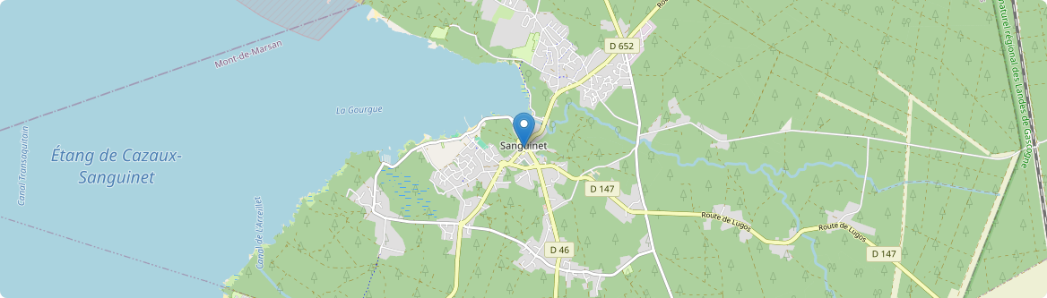 Sanguinet - Carte