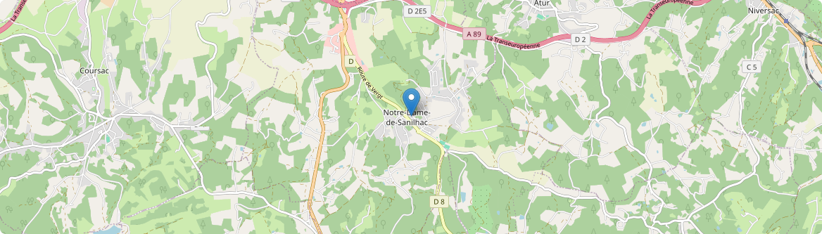 Sanilhac - Carte