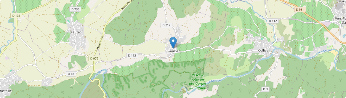 Sanilhac-Sagriès - Carte