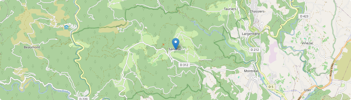 Sanilhac - Carte