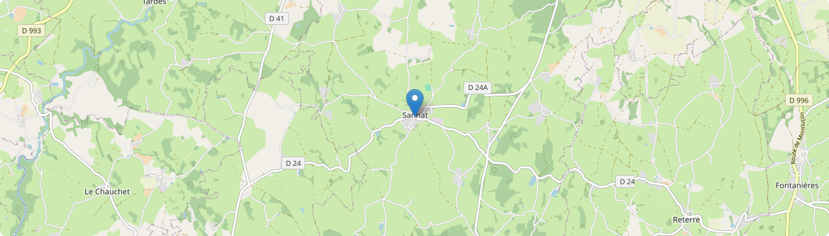 Sannat - Carte