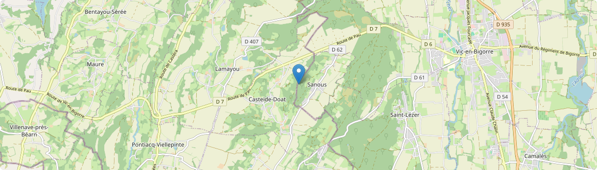 Sanous - Carte