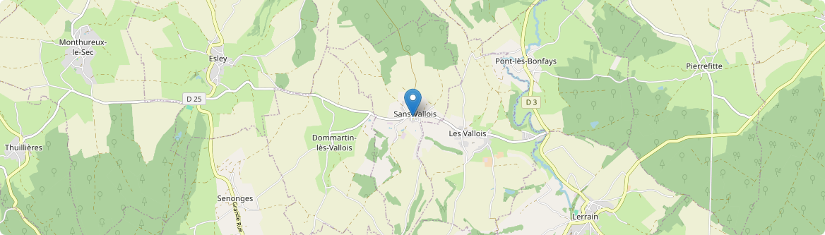Sans-Vallois - Carte
