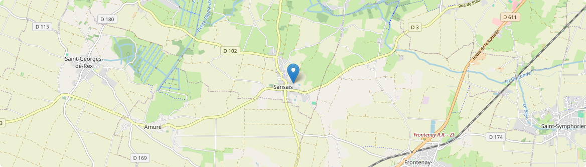 Sansais - Carte