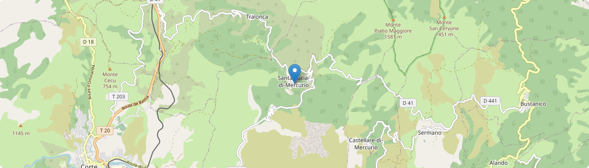 Santa-Lucia-di-Mercurio - Carte
