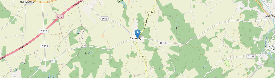 Santenay - Carte