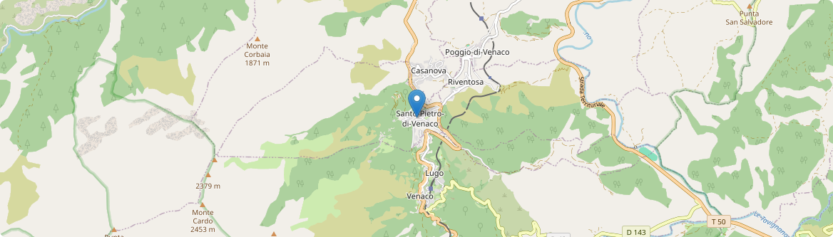 Santo-Pietro-di-Venaco - Carte