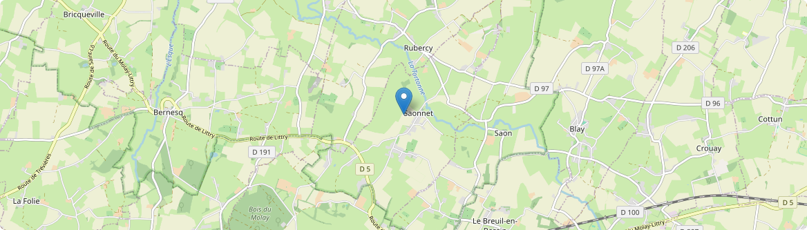 Saonnet - Carte