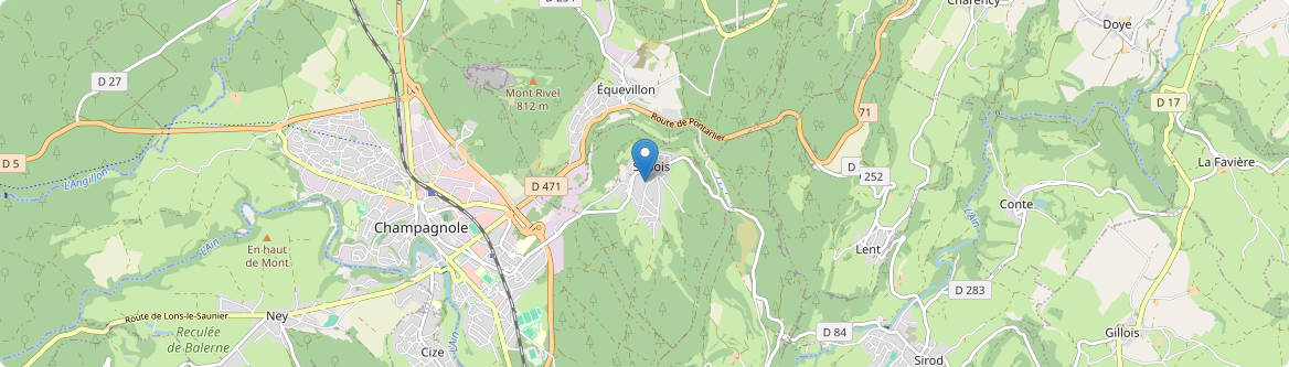 Sapois - Carte