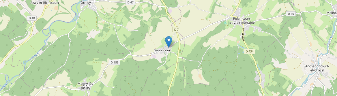 Saponcourt - Carte