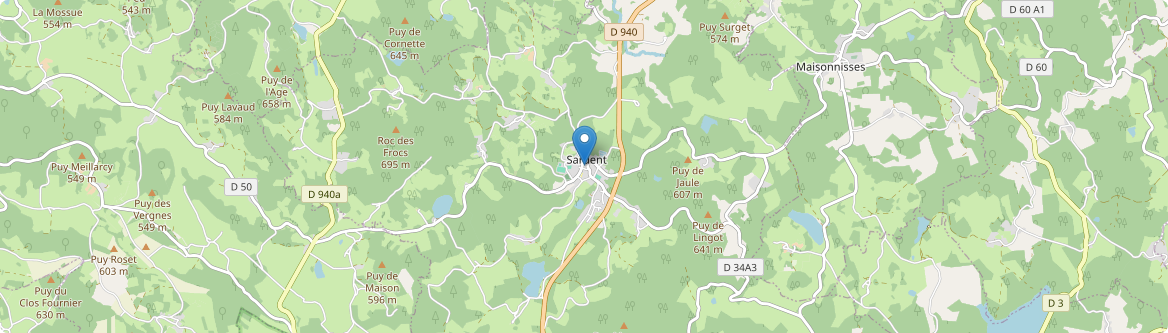 Sardent - Carte