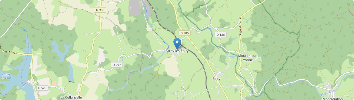 Sardy-lès-Épiry - Carte
