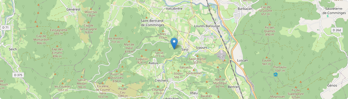 Sarp - Carte