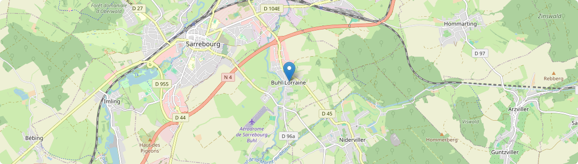 Sarraltroff - Carte