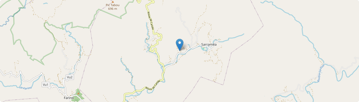 Sarraméa - Carte