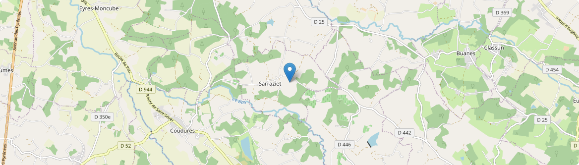 Sarraziet - Carte