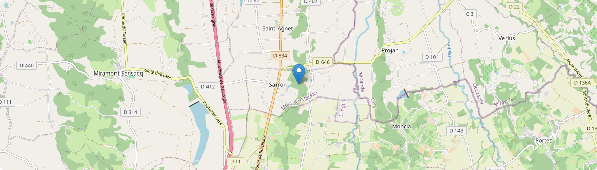 Sarron - Carte