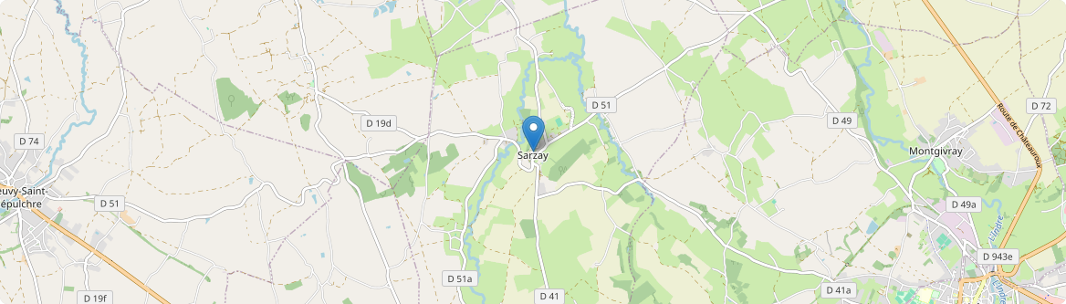 Sarzay - Carte
