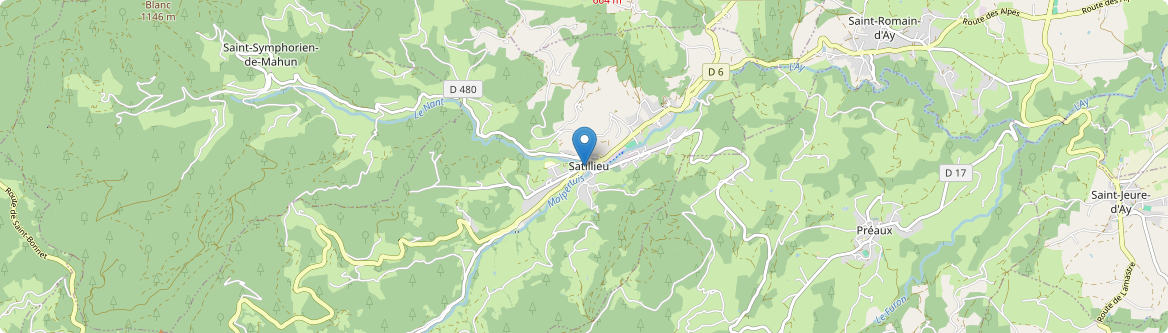 Satillieu - Carte