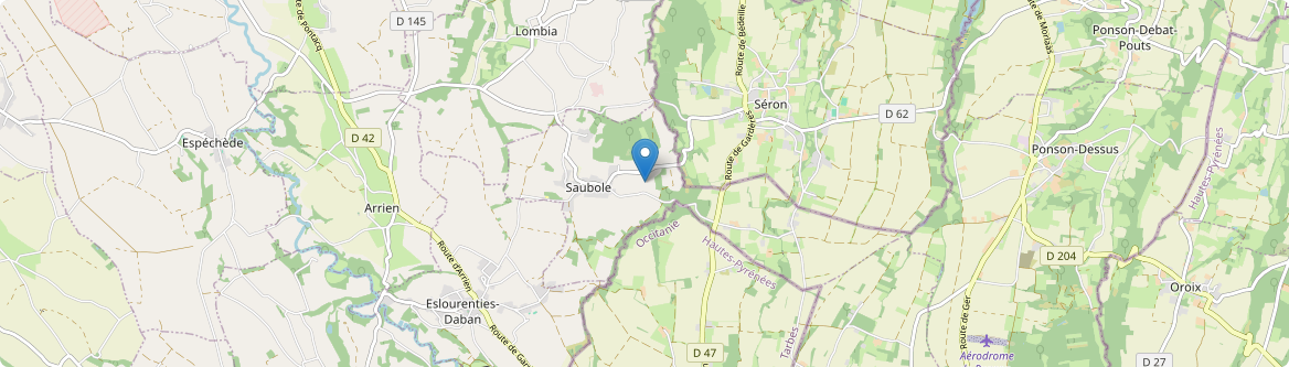 Saubole - Carte