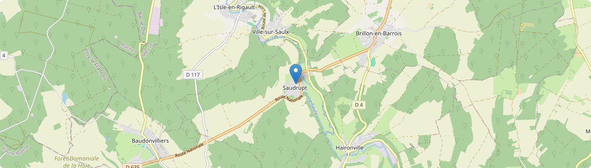 Saudrupt - Carte