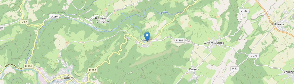 Saules - Carte