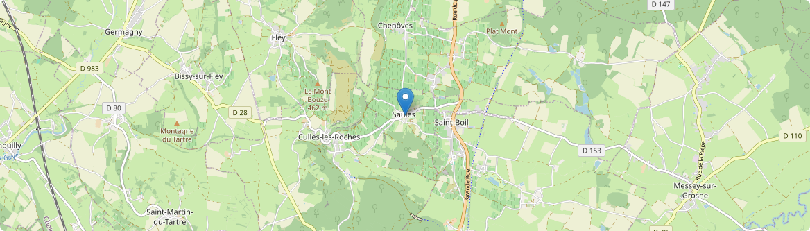 Saules - Carte