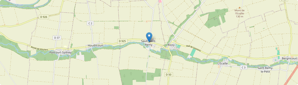 Sault-Saint-Remy - Carte