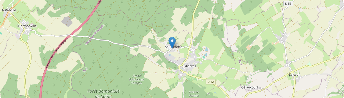 Saulxerotte - Carte