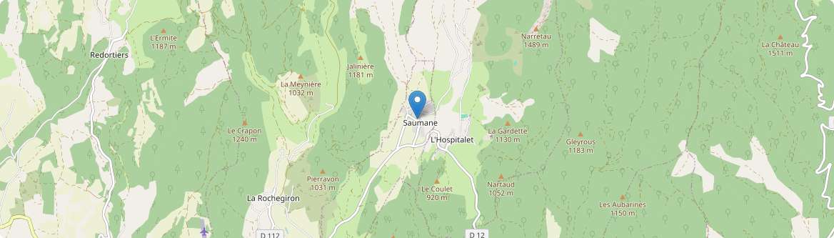 Saumane - Carte