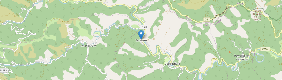 Saumane - Carte