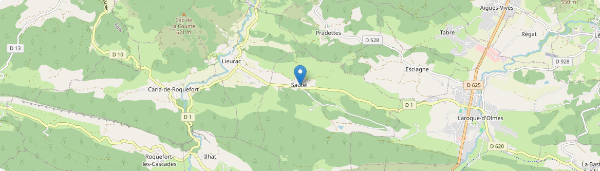 Sautel - Carte