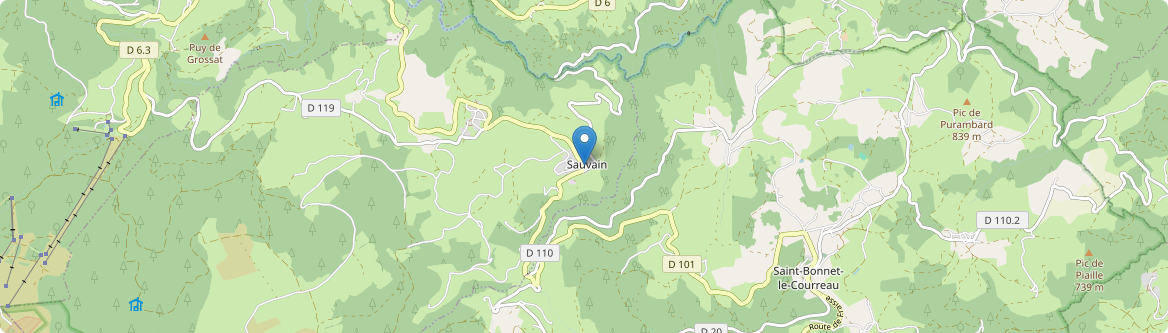 Sauvain - Carte